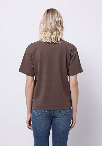 Image de Tricoter Marron Regular Fit  Femme