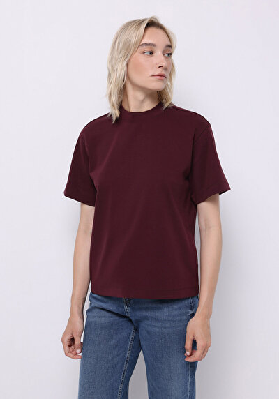 Image de Tricoter Violet Regular Fit Femme