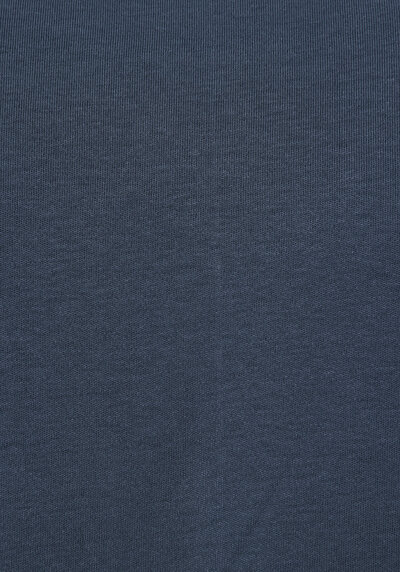 Afficher les détails de T-shirt À Manches Courtes Bleu Oversize Fit Droit Homme