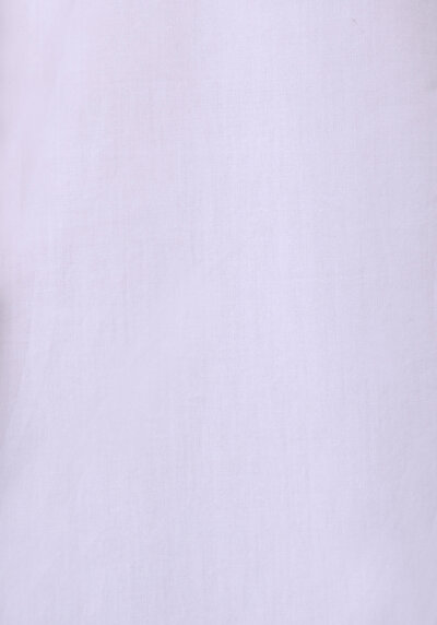 Afficher les détails de Chemise À Manches Longues Blanc Regular Fit Droit Uni Femme