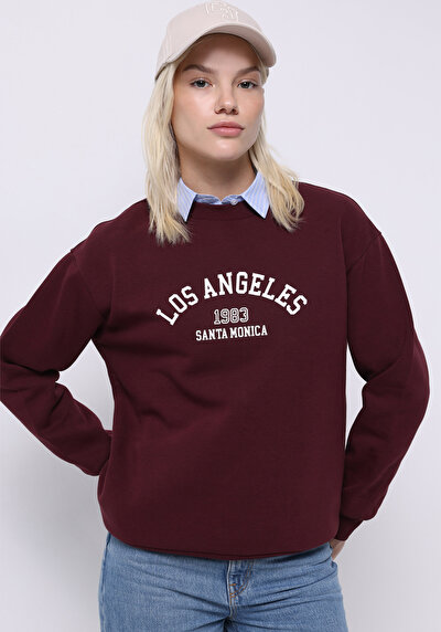 Image de Pull-over Bordeaux Regular Fit  Femme