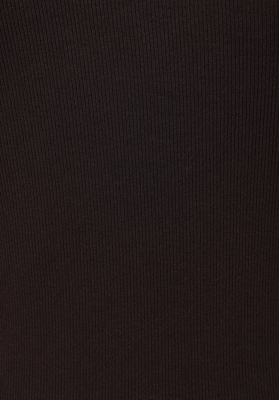 Afficher les détails de T-shirt Marron Slim Fit Manches Longues  Femme