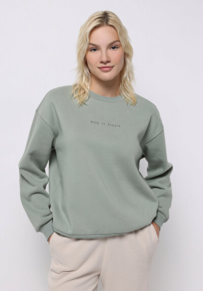 Image de Pull-over Vert Regular Fit  Femme