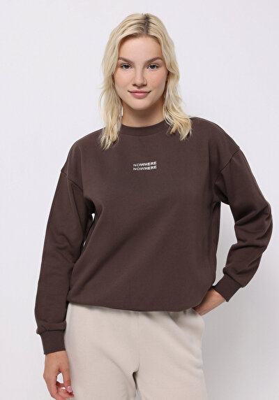 Afficher les détails de Pull-over Marron Regular Fit  Femme