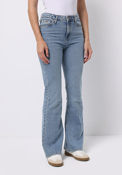 Image de 791 Monica Pantalon    En Jean Regular Fit Femme