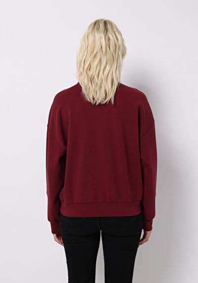 Image de Pull-over Bordeaux Regular Fit  Femme