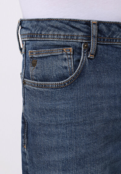 Image de 044 Karl Pantalon    En Jean Straight Fit Homme