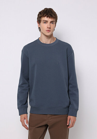 Image de Pull-over Bleu Comfort Fit  Homme