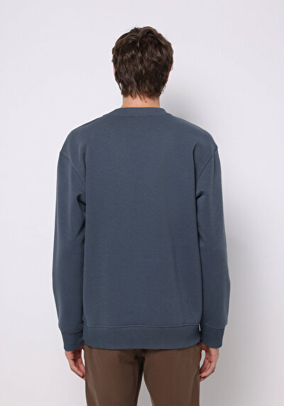 Image de Pull-over Bleu Comfort Fit  Homme