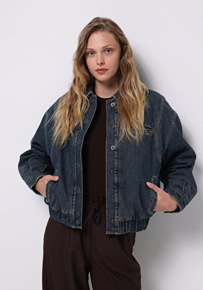 Afficher les détails de Veste De Blazer  Oversize Fit Manches Longues  Femme