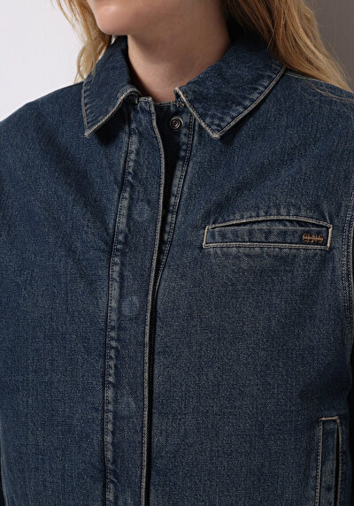 Afficher les détails de Veste De Blazer  Oversize Fit Manches Longues  Femme