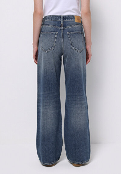 Image de 970 Berry Pantalon En Jean Regular Fit Femme