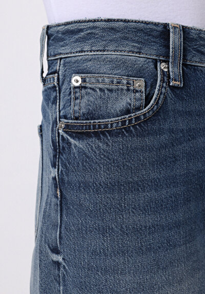 Image de 970 Berry Pantalon    En Jean Regular Fit Femme