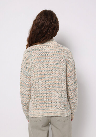 Image de Pull Multicolou Regular Fit Manches Longues  Femme