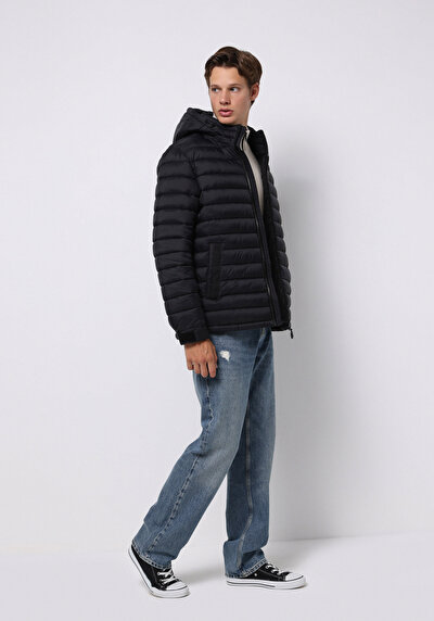 Afficher les détails de Veste Noir Slim Fit    Homme