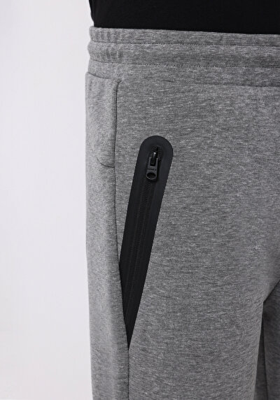 Image de Pantalon De Survêtement Anthracite Regular Fit Homme