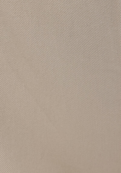 Afficher les détails de Pantalon Beige Wide Leg High Rise En Sergé Berry Fit Femme