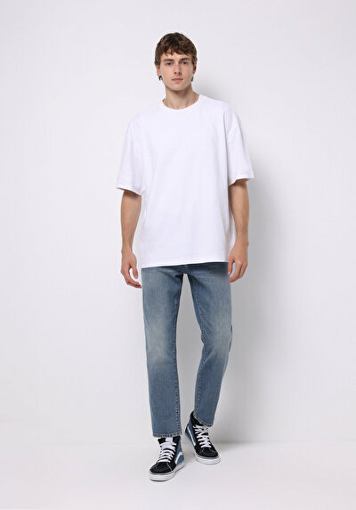 Afficher les détails de 054 Neil Pantalon    En Jean Loose Tapered Fit Homme