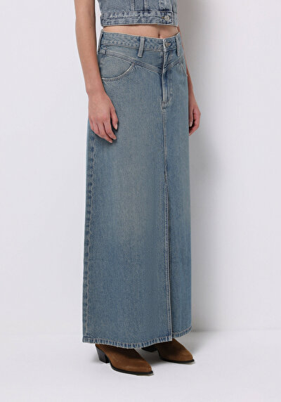 Image de Jupe  Regular Fit Droit Jean Normale Femme