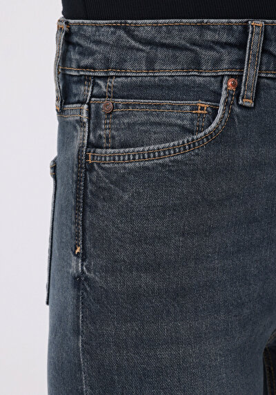 Image de 791 Monica Pantalon    En Jean Regular Fit Femme