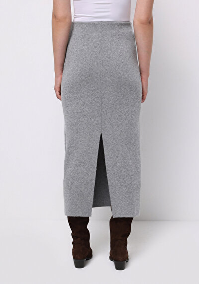 Image de Jupe Gris Slim Fit    Femme