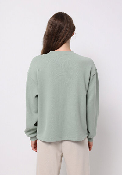 Afficher les détails de Pull-over Vert Regular Fit  Femme