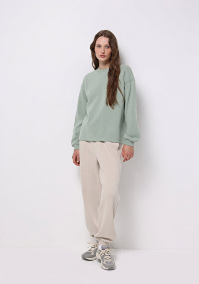 Afficher les détails de Pull-over Vert Regular Fit  Femme