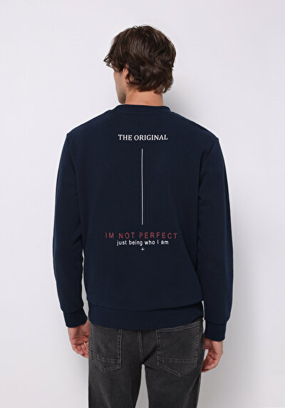 Image de Pull-over Marine Regular Fit  Homme