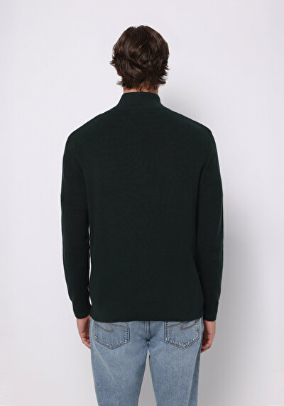 Image de Pull Vert Regular Fit Manches Longues  Homme
