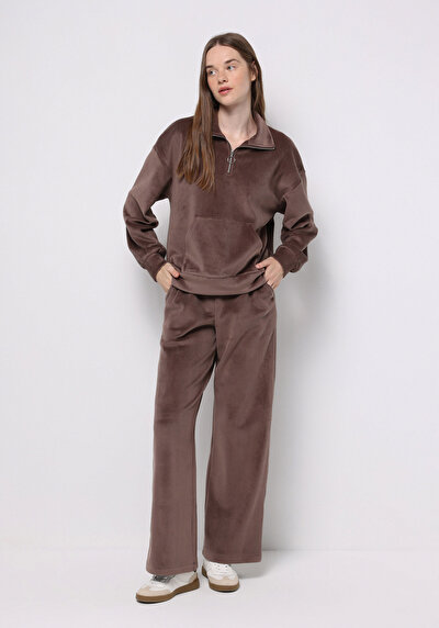 Afficher les détails de Pull-over Marron Regular Fit  Femme