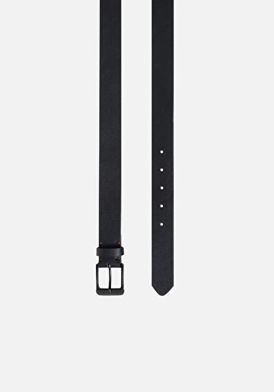 Image de Ceinture Noir Modern Fit Homme