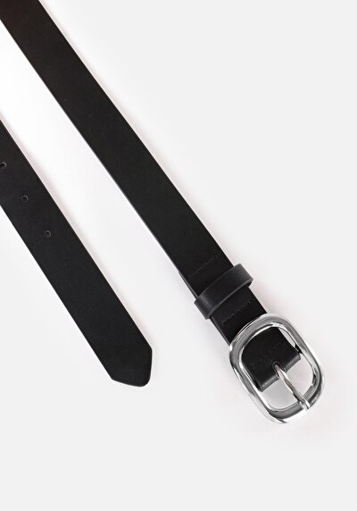 Image de Ceinture Noir Modern Fit Femme