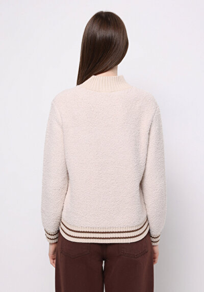 Image de Cardigan Tricot Beige Regular Fit Femme