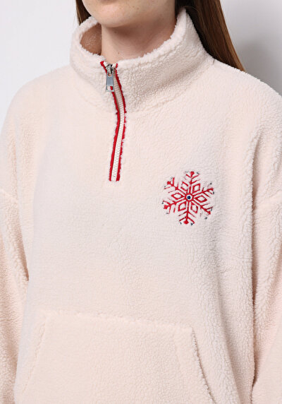 Image de Pull-over Ecru Regular Fit  Femme