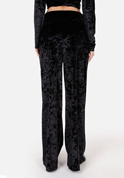 Image de Pantalon De Survêtement Noir Regular Fit Femme