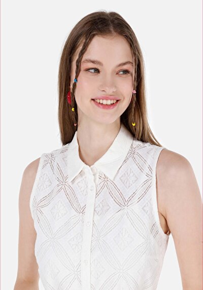 Image de Robe Blanc Regular Fit Femme