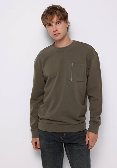 Image de Pull-over Vert Comfort Fit  Homme