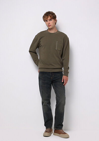 Image de Pull-over Vert Comfort Fit  Homme
