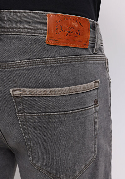 Afficher les détails de 045 David Pantalon  Straight Leg Medium Rise En Jean Regular Fit Homme