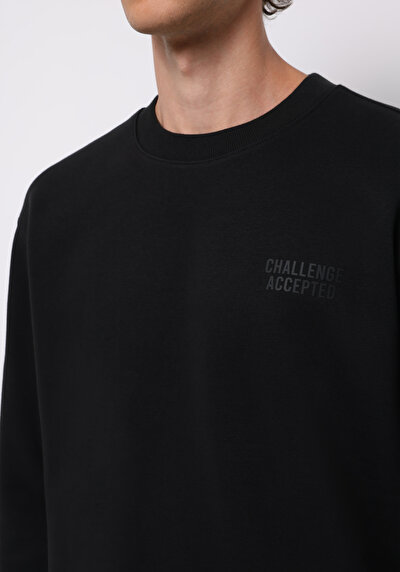 Image de Pull-over Noir Comfort Fit  Homme