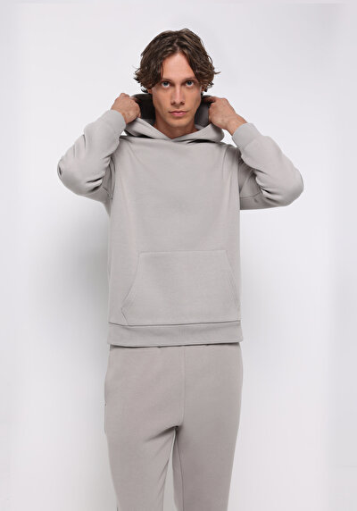 Image de Pull-over Gris Regular Fit  Homme