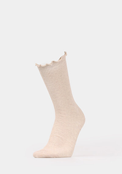 Image de Chaussettes Ecru Modern Fit Femme