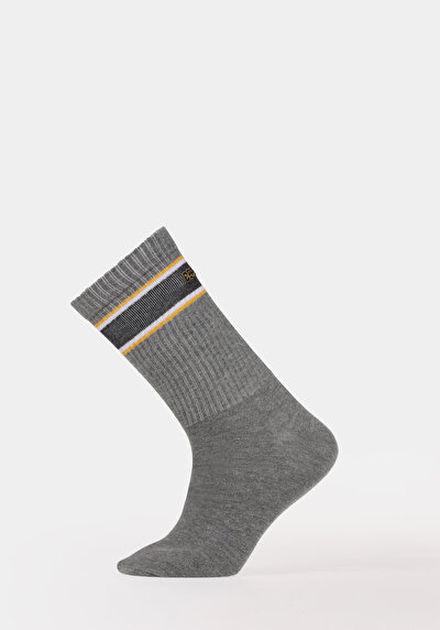 Image de Chaussettes Gris Modern Fit Homme