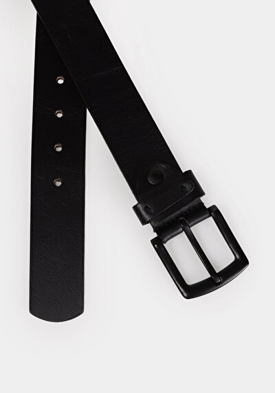Afficher les détails de Ceinture Noir Modern Fit Homme