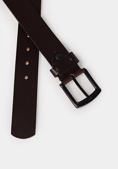 Afficher les détails de Ceinture Marron Modern Fit Homme