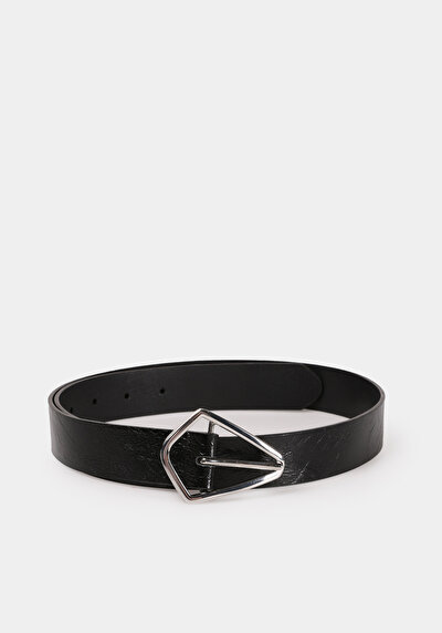 Image de Ceinture Noir Modern Fit Femme
