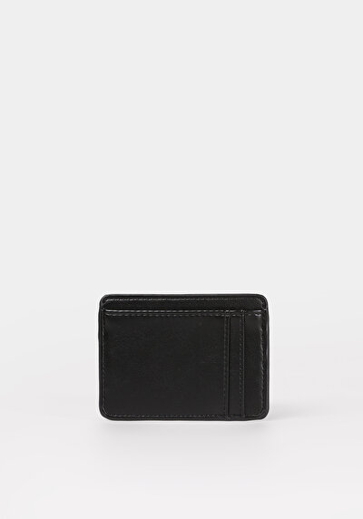 Image de Portefeuille Noir Modern Fit Femme