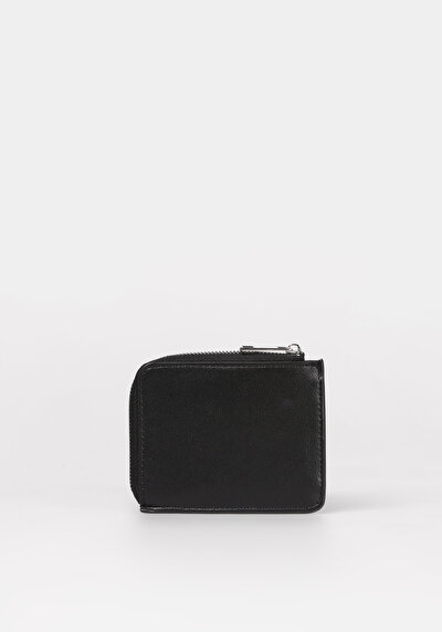 Image de Portefeuille Noir Modern Fit Femme