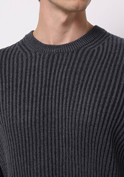 Image de Pull Marine Regular Fit Manches Longues  Homme