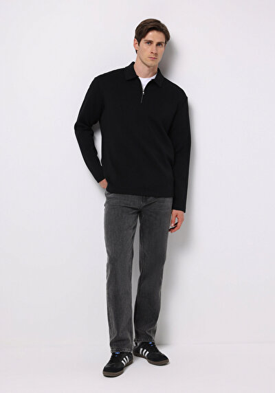 Image de 046 Marco Pantalon En Jean Loose Straight Fit Homme